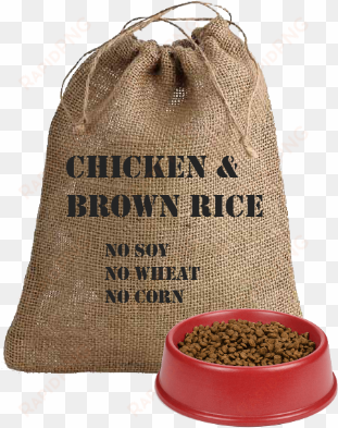 Bag Of Rice With Transparent Background transparent png image