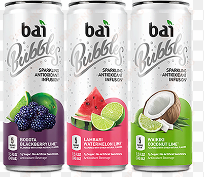 bai bubbles sublime variety pack - bai bubbles