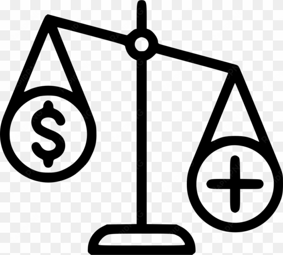 balance scales health care money important comments - balance scale icon png