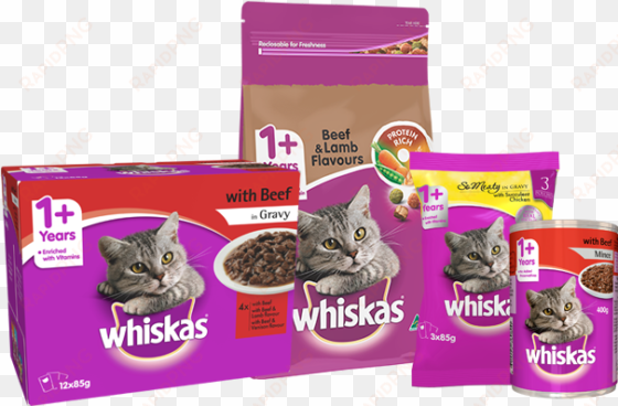 balanced nutrition for every life stage - wet & canned food whiskas pouch 7+