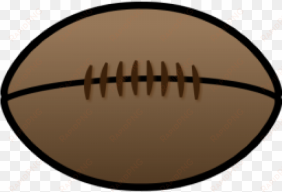 Ball Free On Dumielauxepices Net Cartoon - Rugby Ball Clip Art transparent png image