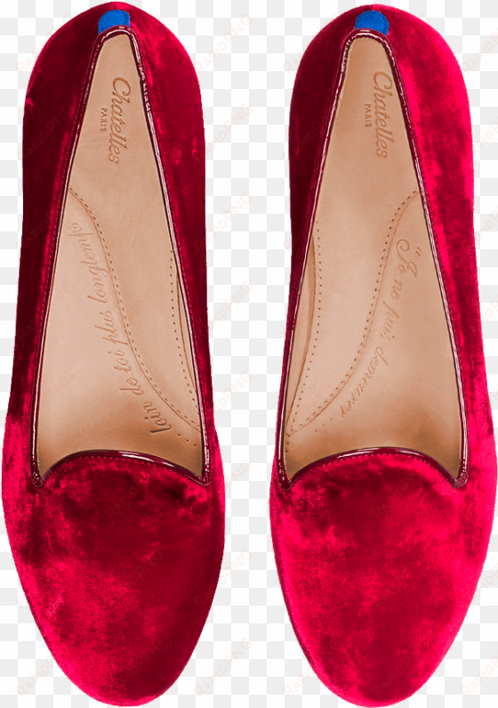 ballerina shoes png - slipper velours