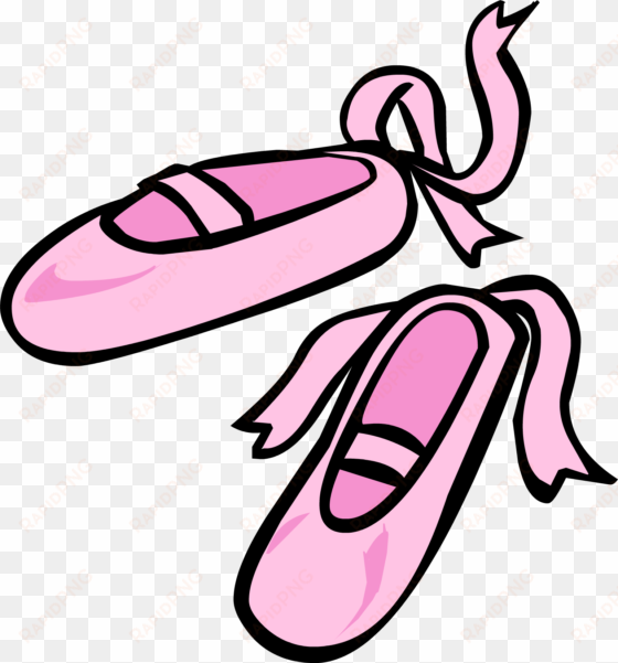 ballet - ballet shoes clipart