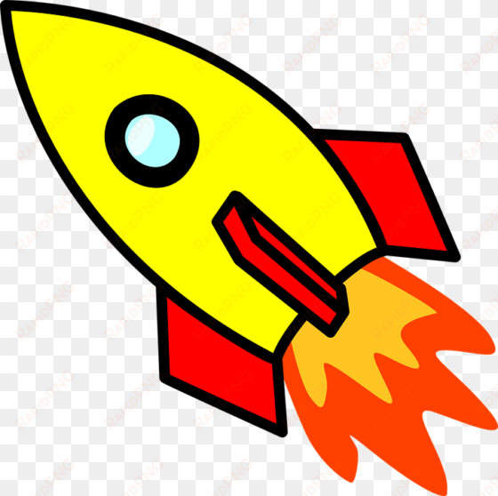 ballistic rocket icon, cartoon style stock vector - rocket clipart