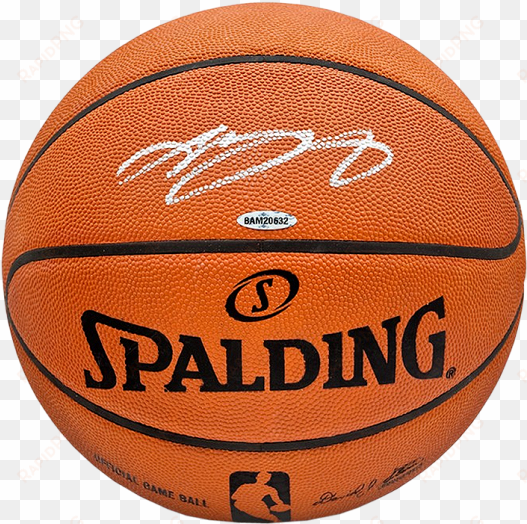 ballon spalding dédicacé par <b>lebron - lebron james signed basketball - authentic spalding