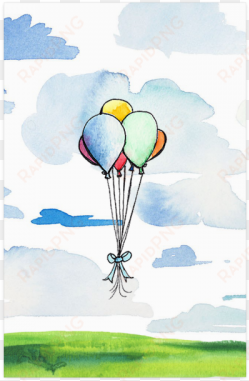 balloon in flight poster 11*17 - flight