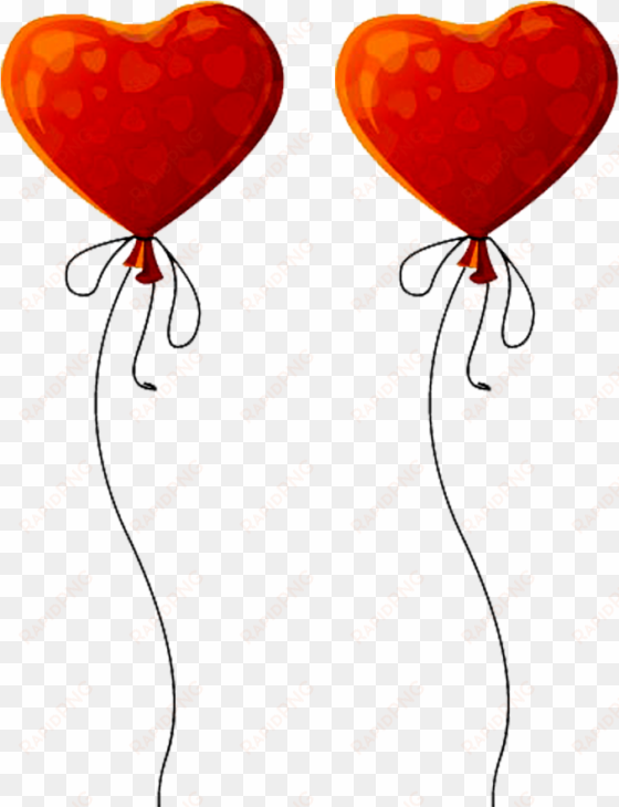 balões de coração em png - balao de coracao png