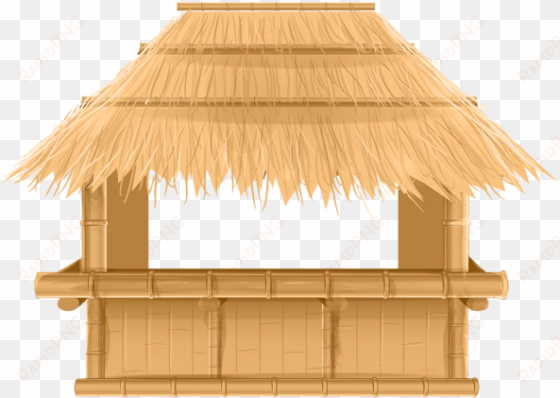 bamboo beach tiki bar png clip art image - tiki bar png