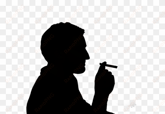 ban it or grant it - silhouette smoking png