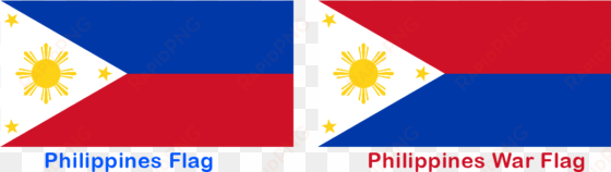 bandera filipinas guerra paz - philippines flag upside down