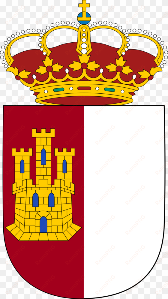 bandera y escudo de castilla la mancha