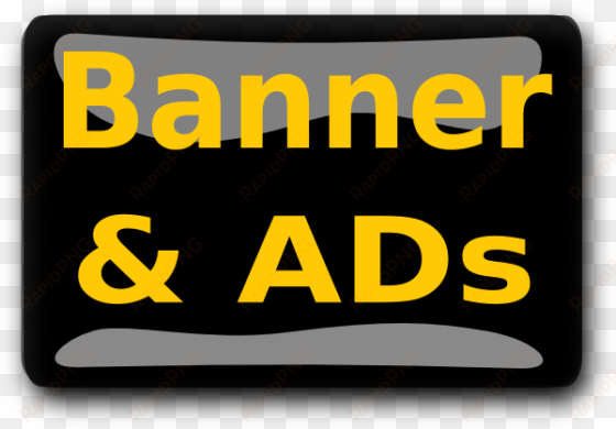 banner and ads button svg clip arts 600 x 418 px