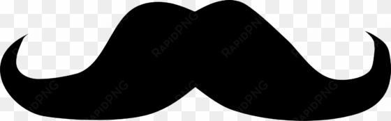 banner black and white library big image png - big black and white mustache