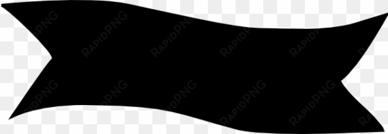 banner black clip art - black banner clip art