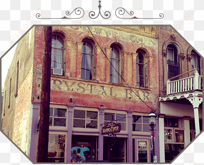 banner brothers building crystal bar visitors center - virginia city historic district