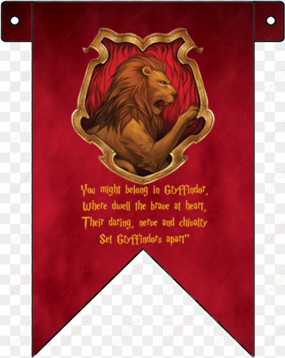 banner by skylight on deviantart - harry potter gryffindor necklace