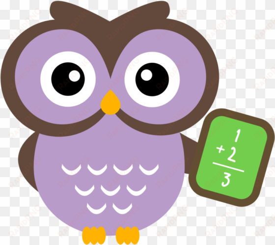 banner free burke ashley math teacher - cute owl clip art