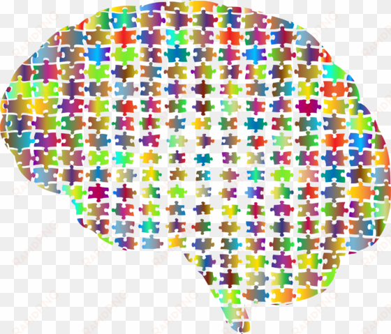 banner free download gaps jigsaw prismatic big image - brain puzzle transparent