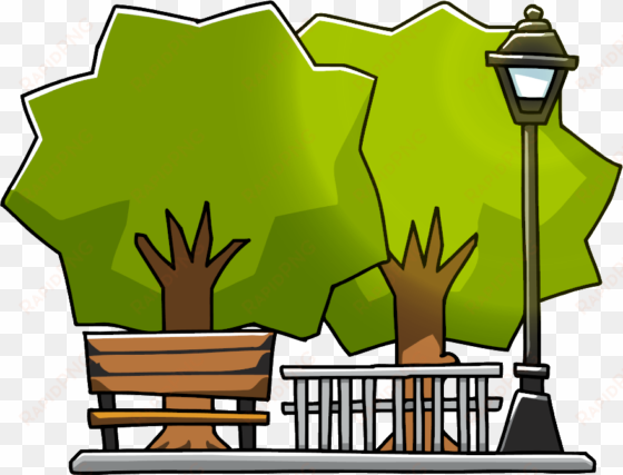 banner library stock cartoon transparent park - park clipart png