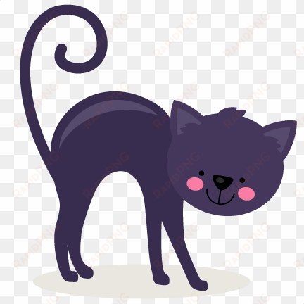 banner library stock cute black cat clipart - black cat png cute