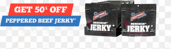 banner peppered sale - sweet wood cattle co. naural jerky - teriyaki 2oz