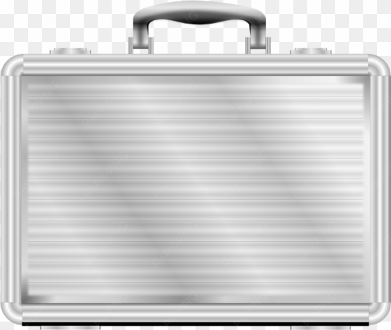 banner royalty free download briefcase clipart silver - transparent silver briefcase png