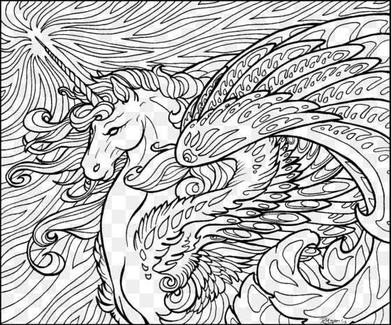 banner royalty free stock animal pattern at getdrawings - detailed unicorn coloring pages