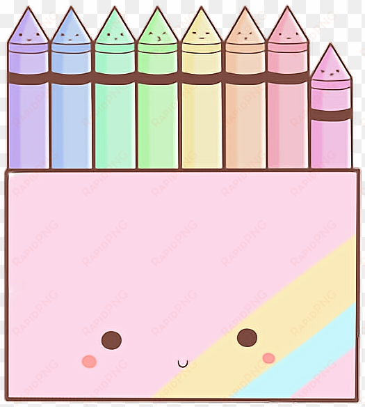 banner stock colors tierno lindo colorful colorido - crayons kawaii png