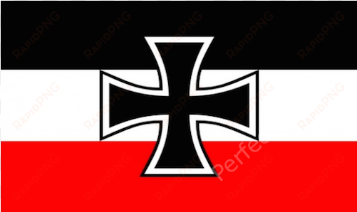banner stock flag transparent military - iron cross flag wwi