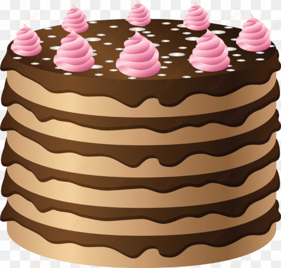 banner transparent library chocolate cake clipart - free clipart chocolate cake