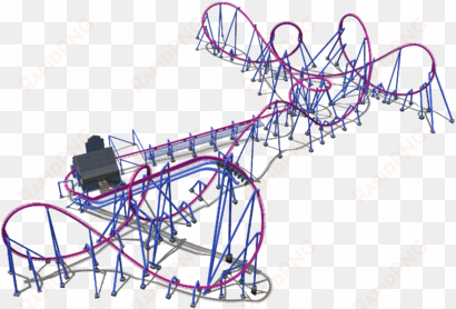 banshee track layout - banshee roller coaster height