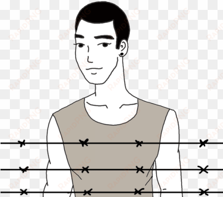 barbed wire - - cartoon