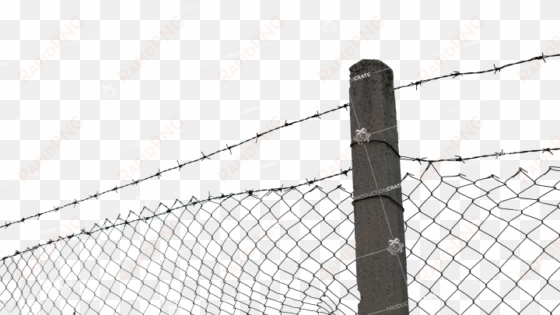 barbed wire fence - fence