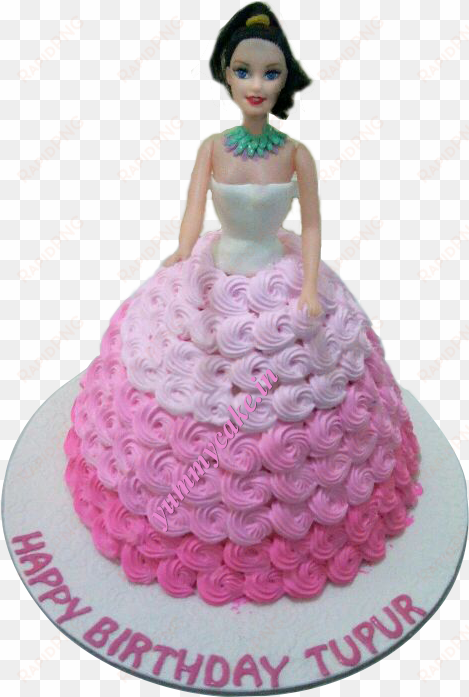 barbie doll - birthday cake doll png