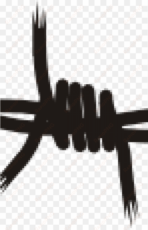 barbwire-500x1000 - barbed wire clip art