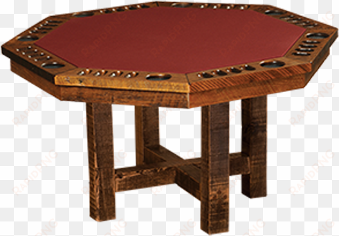barnwood timber base poker table - fireside lodge b16705 barnwood six sided poker table