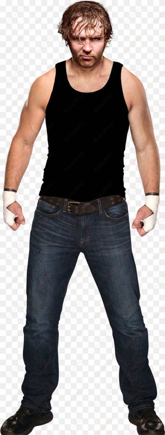 baron corbin render - dean ambrose white background