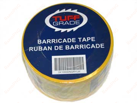 barricade tape - caution - yellow - 0 - 04mm - barricade tape