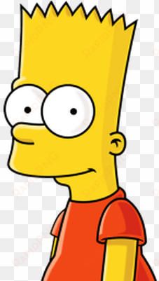 bart simpson looking - bart simpson no background