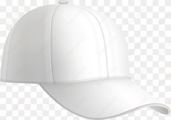 baseball cap white png clip art image - baseball cap white