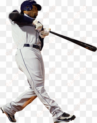 baseball player hitting transparent