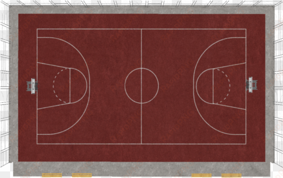 basketball court floor clipart - basketball