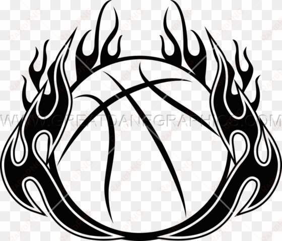 basketball flames production ready - basketball flames