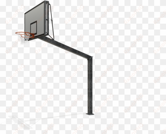 basketball goal galvanized adjustable 2,6 - basketball