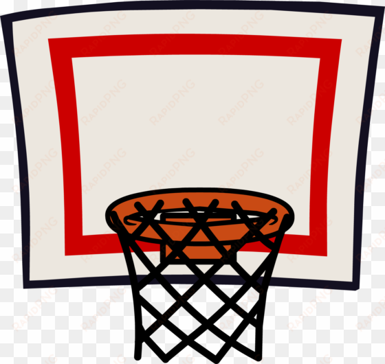 basketball ring net - basketball net clipart