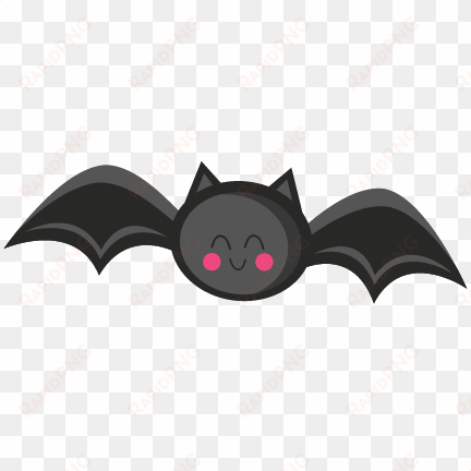 bat clipart png - cute halloween bat clipart