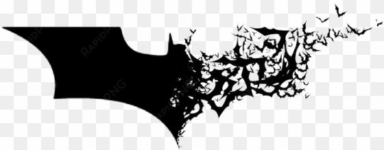 bat silhouette png background image - batman symbol with bats