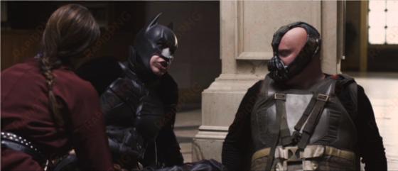 batman and bane - batman can t stop thinking about sex meme