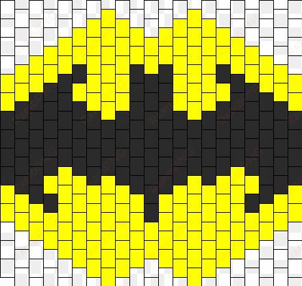 batman mask bead pattern - batman kandi mask pattern
