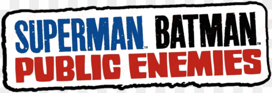 batman superman logo png - superman/batman: public enemies